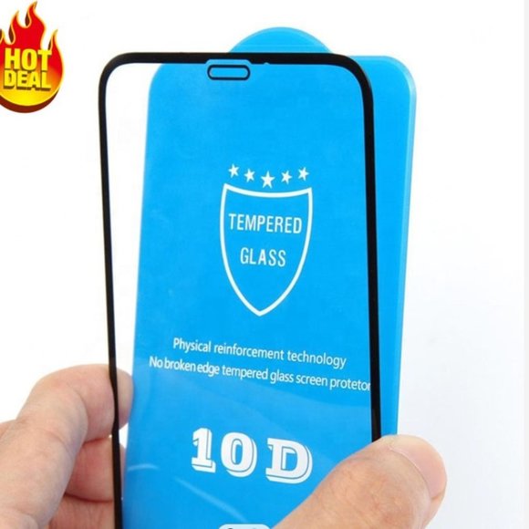 Buy 1 Get 1 Free Top Quality Glass 10D Full Glue Screen Protector for iPHONE - Picture 6 of 6